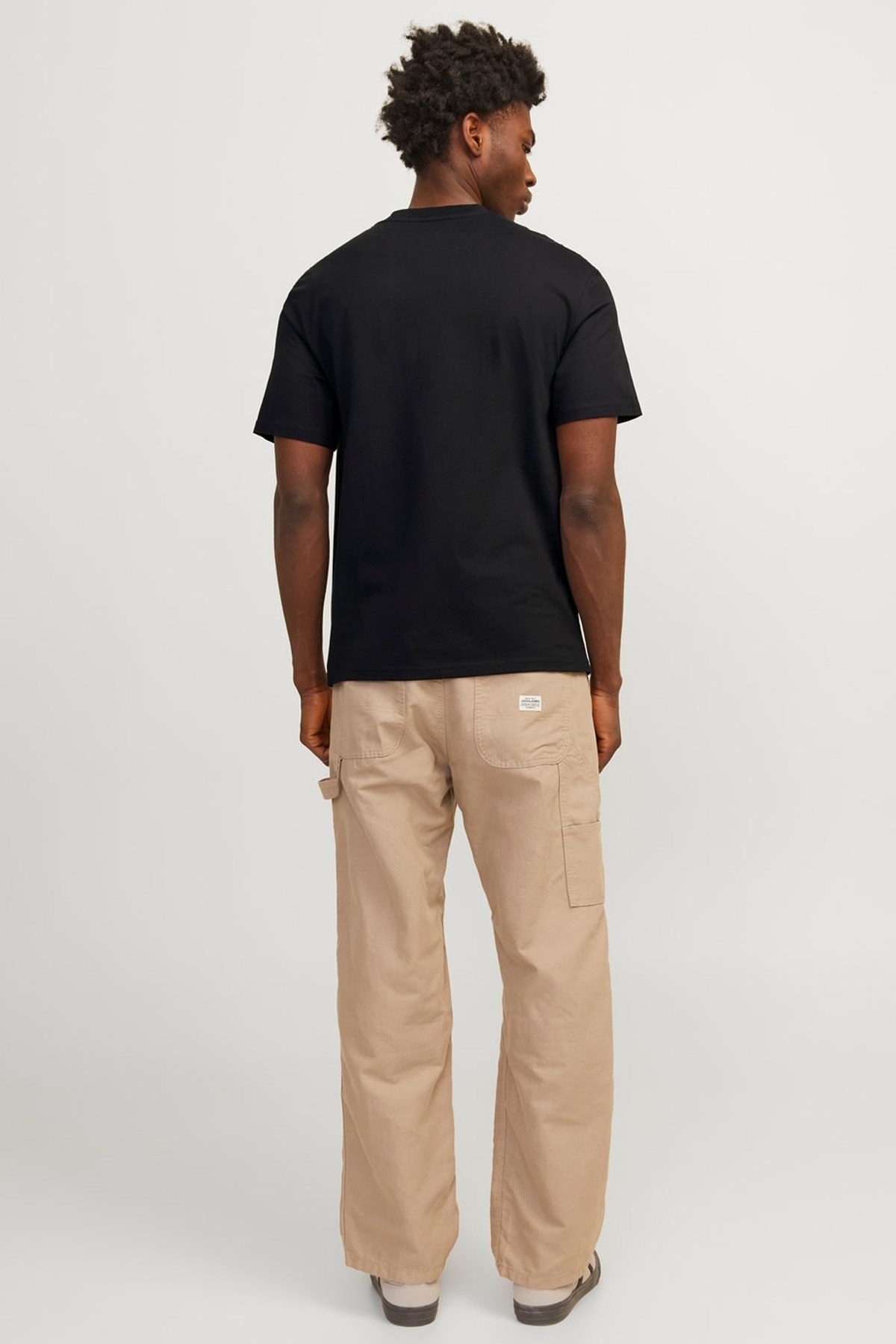 Jack & Jones Erkek Tişört 12256717 Siyah