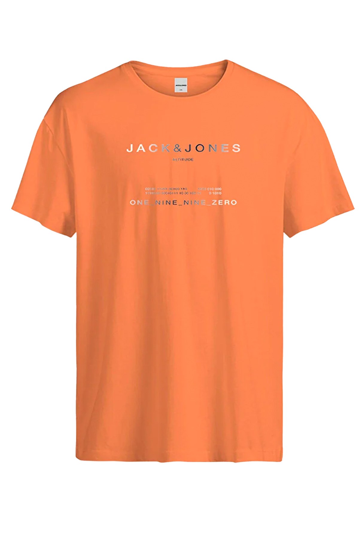 Jack & Jones Erkek Tişört 12256771 Turuncu
