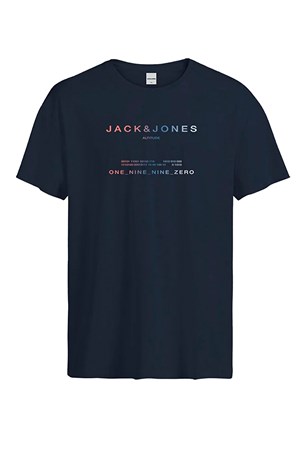 Jack & Jones Erkek Tişört 12256771 Lacivert