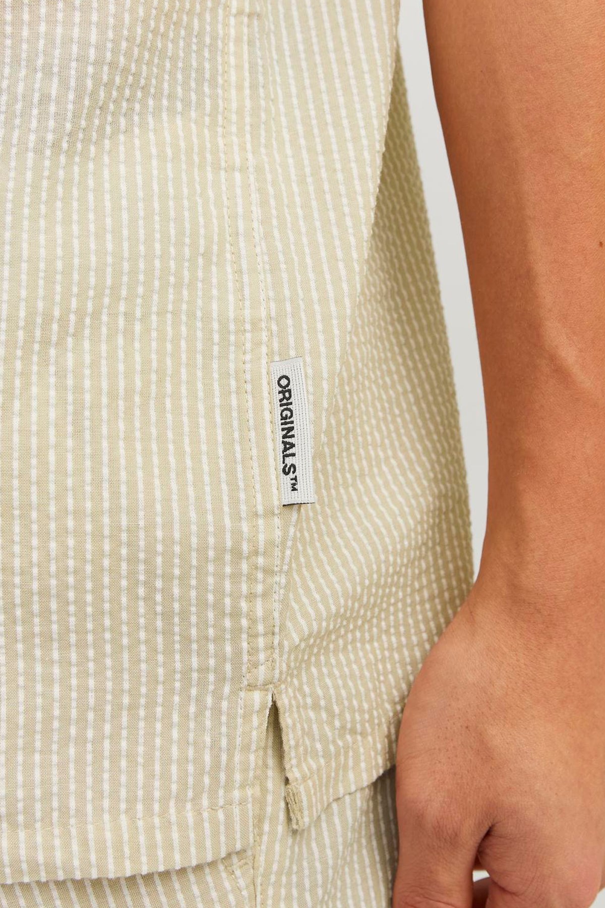 Jack & Jones Erkek Gömlek 12256772 Bej