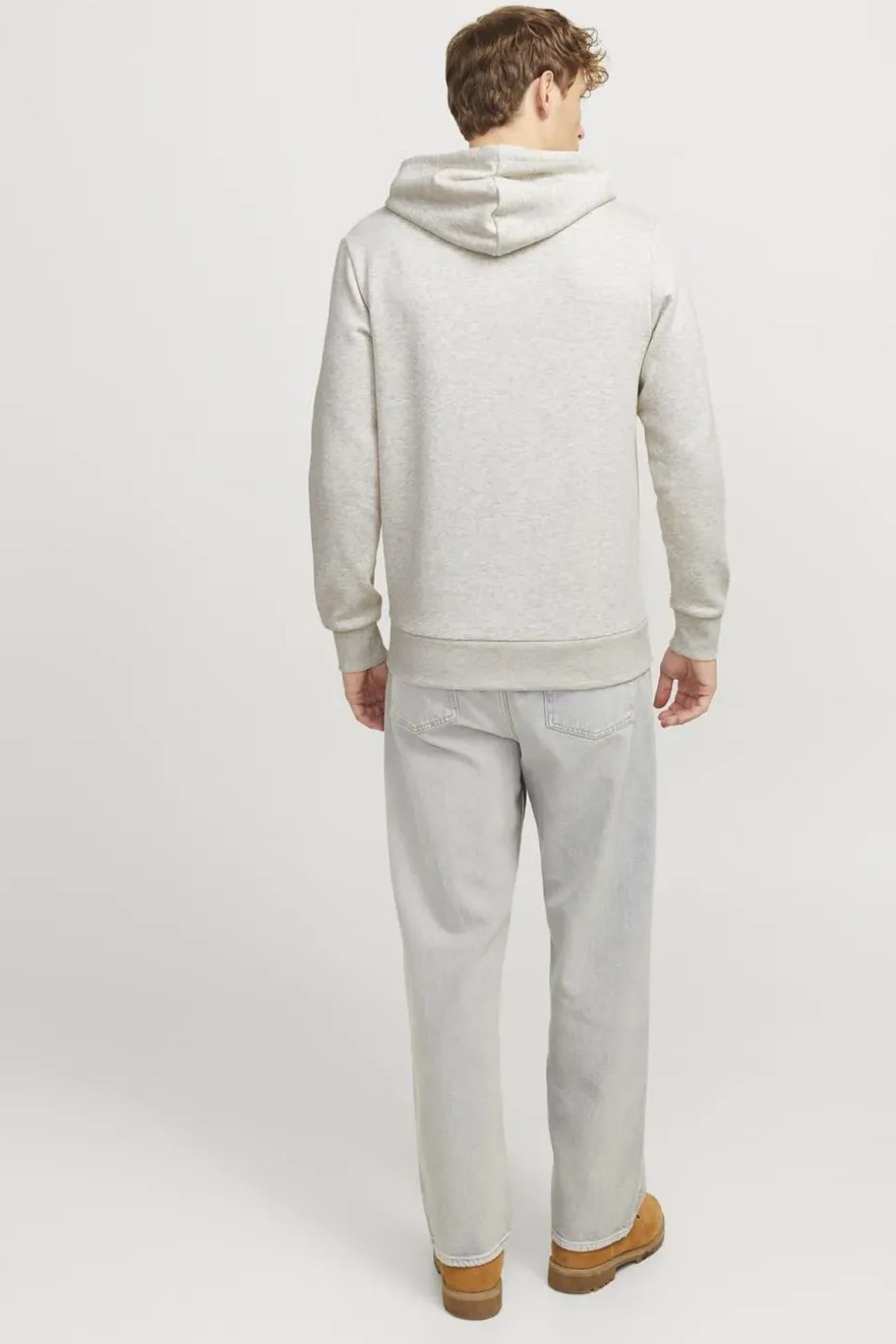 Jack & Jones South Kapüşonlu Erkek Sweat 12256820 Beyaz