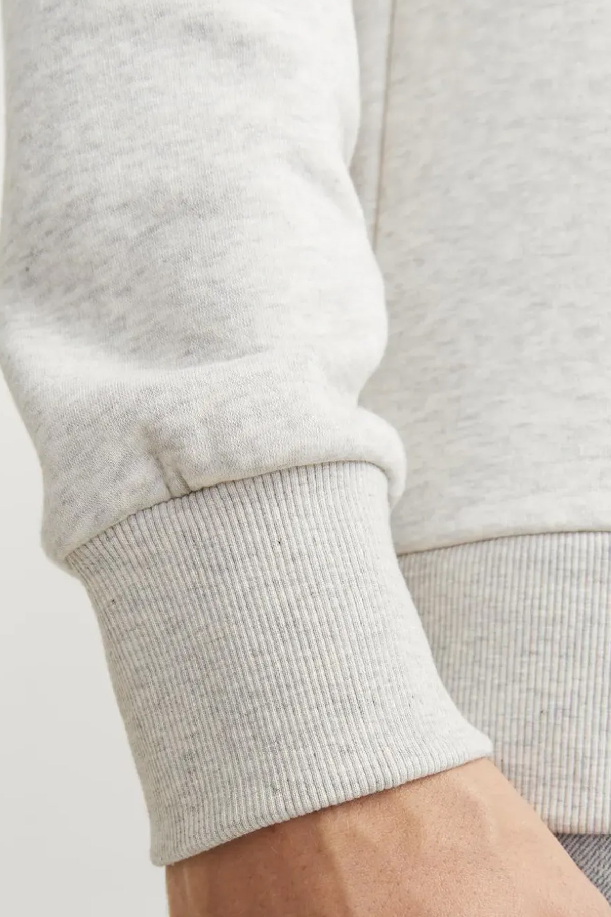 Jack & Jones South Kapüşonlu Erkek Sweat 12256820 Beyaz