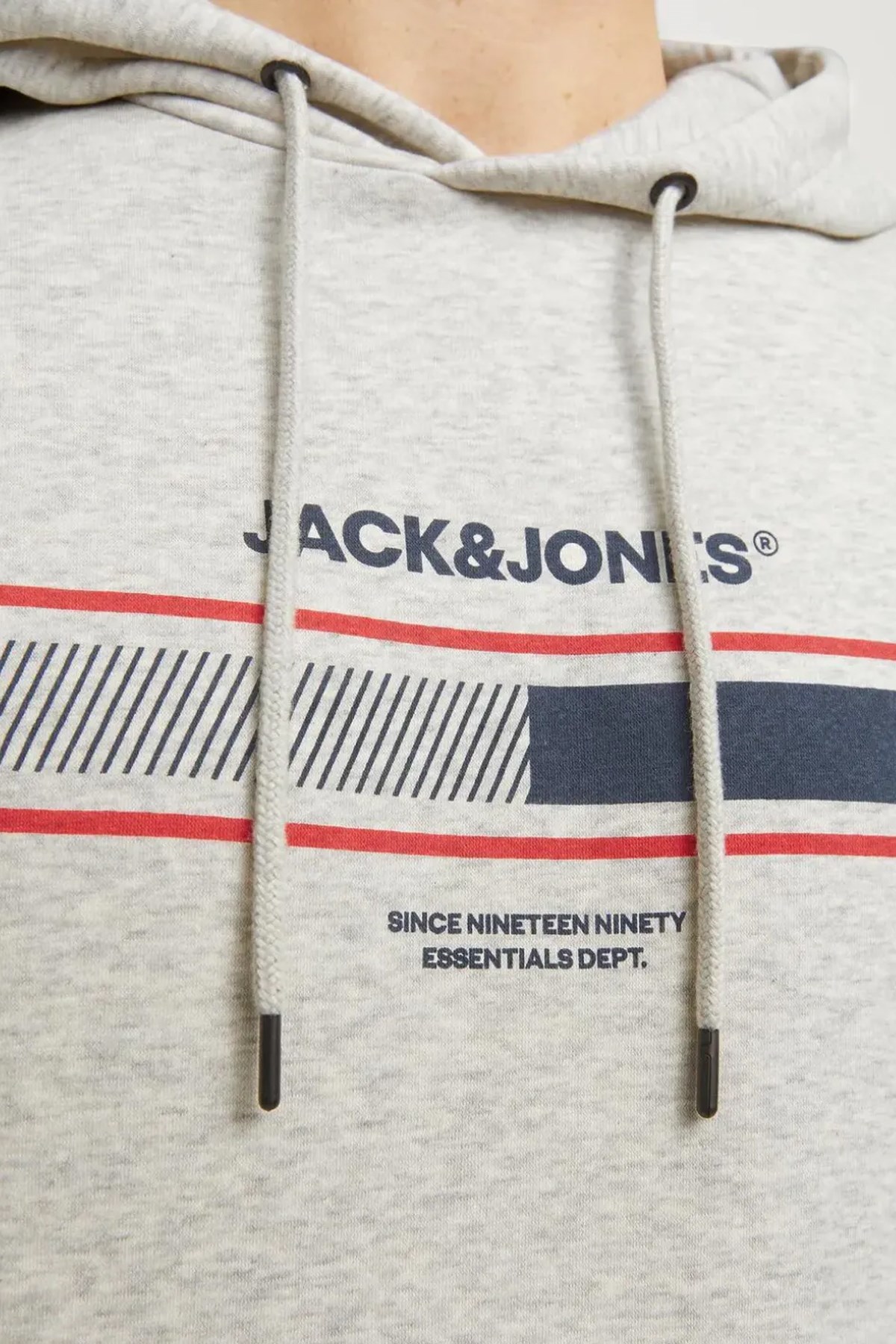 Jack & Jones South Kapüşonlu Erkek Sweat 12256820 Beyaz
