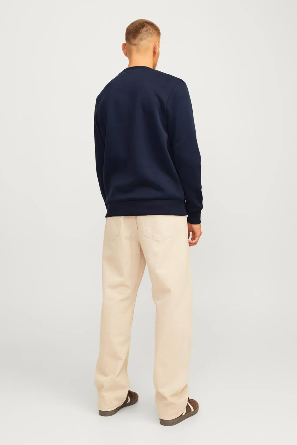 Jack & Jones Ferris Erkek Sweat 12256837 Lacivert