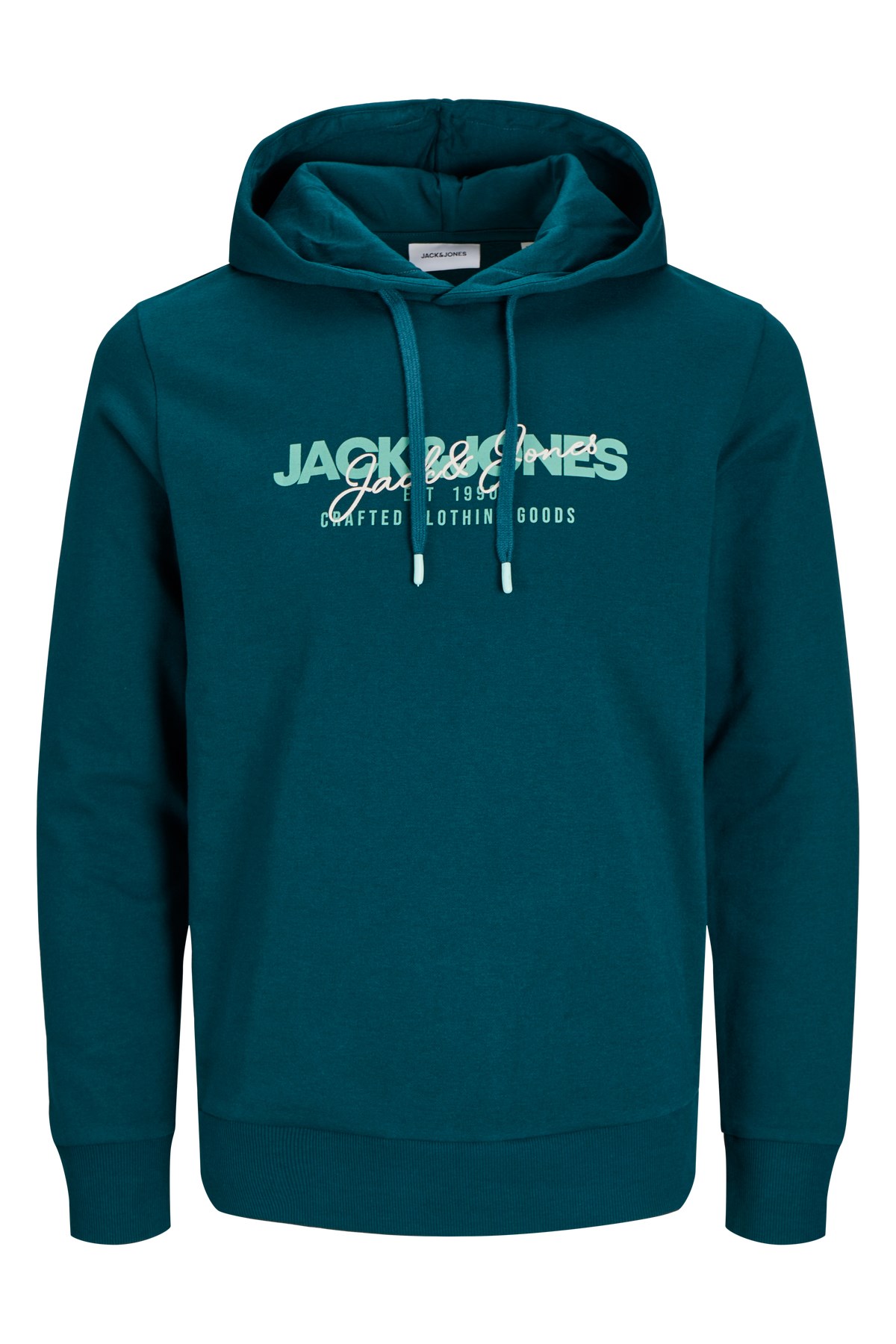 Jack & Jones Alvis Kapüşonlu Erkek Sweat 12256848 Mavi