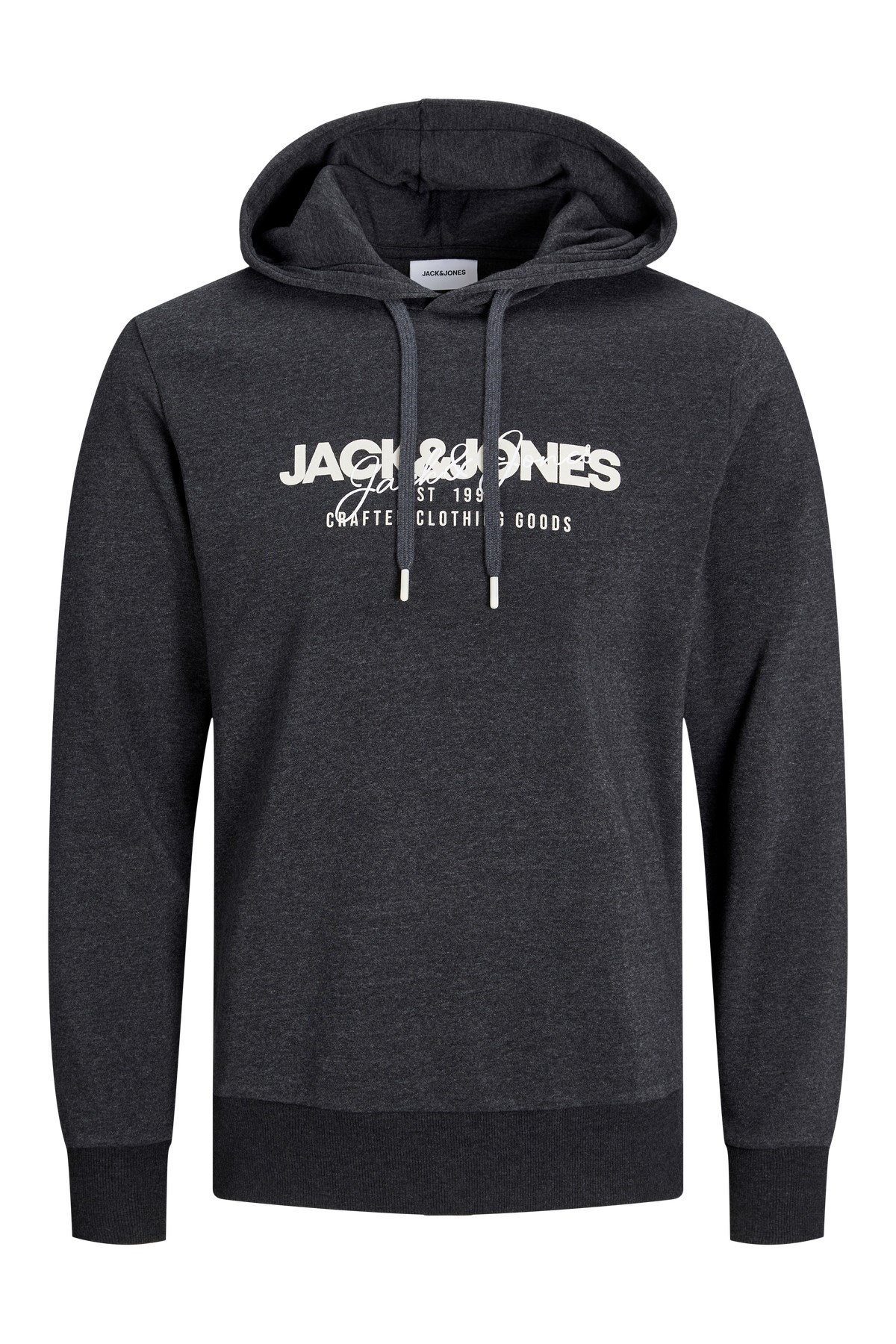 Jack & Jones Alvis Kapüşonlu Erkek Sweat 12256848 Siyah