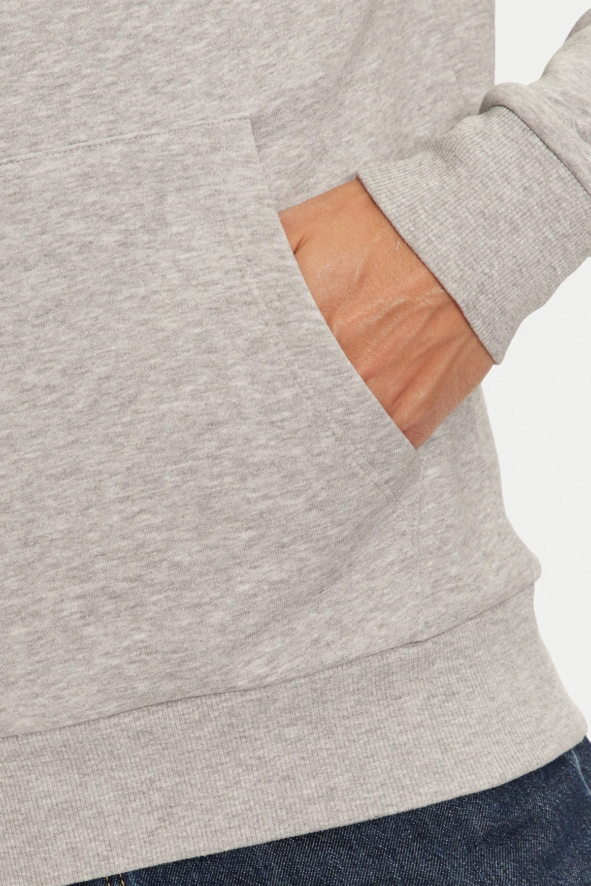 Jack & Jones Nolan Kapüşonlu Sweat 12256849 Gri