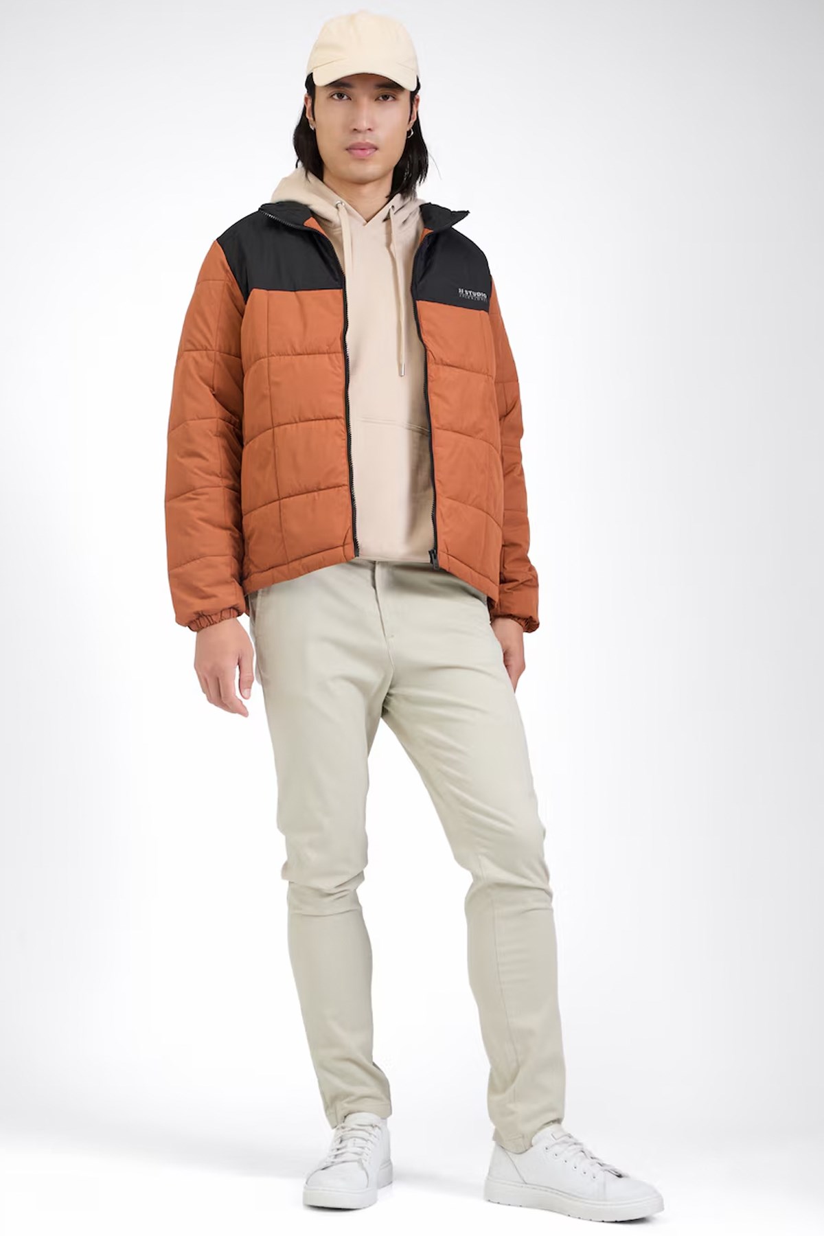Jack & Jones Jjben Square Erkek Mont 12256904 Bej
