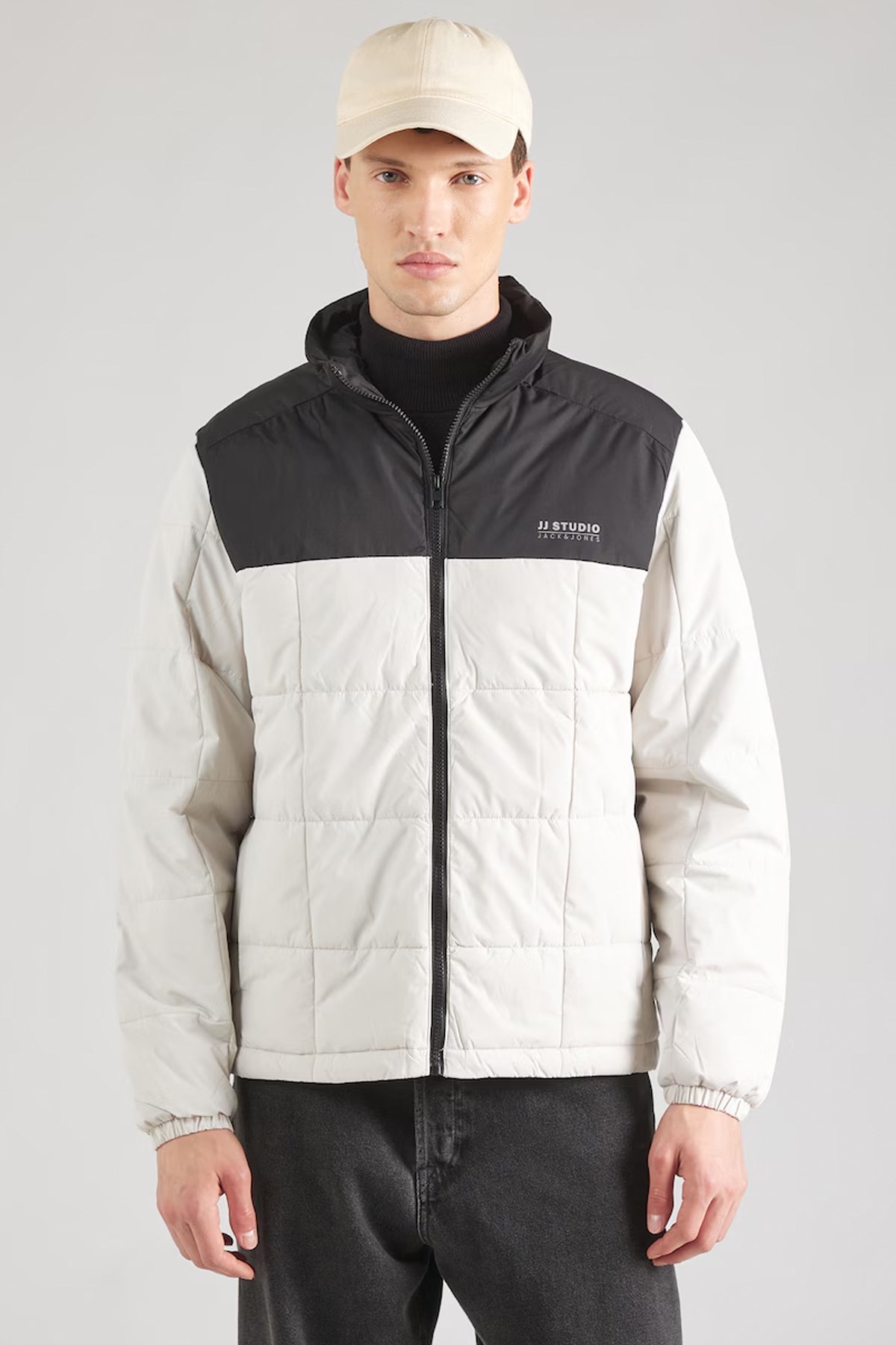 Jack & Jones Jjben Square Erkek Mont 12256904 Beyaz