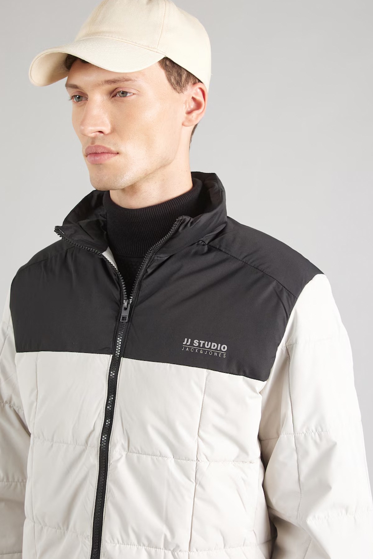 Jack & Jones Jjben Square Erkek Mont 12256904 Beyaz