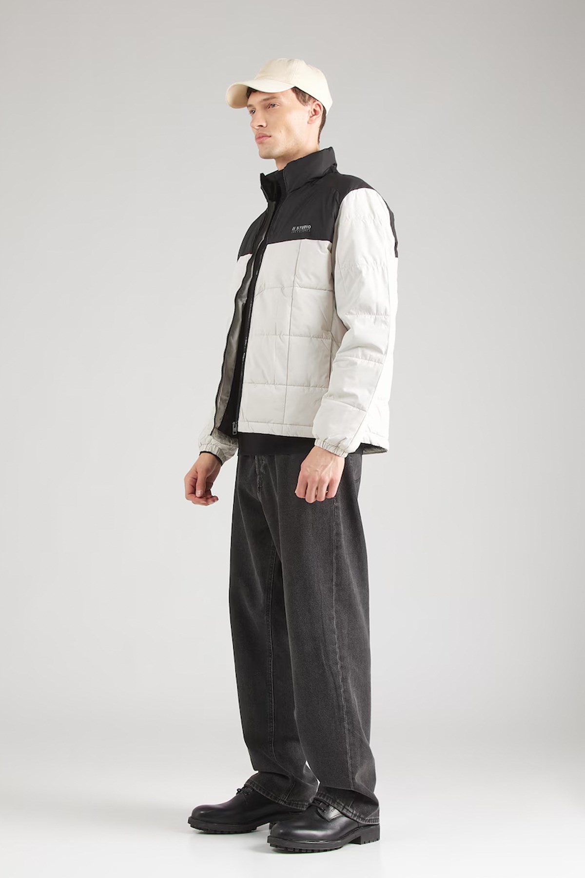 Jack & Jones Jjben Square Erkek Mont 12256904 Beyaz