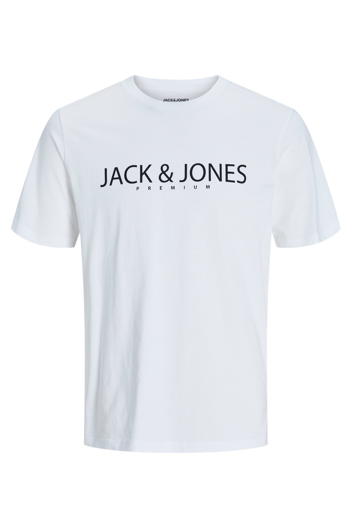 Jack & Jones Erkek Tişört 12256971 Beyaz