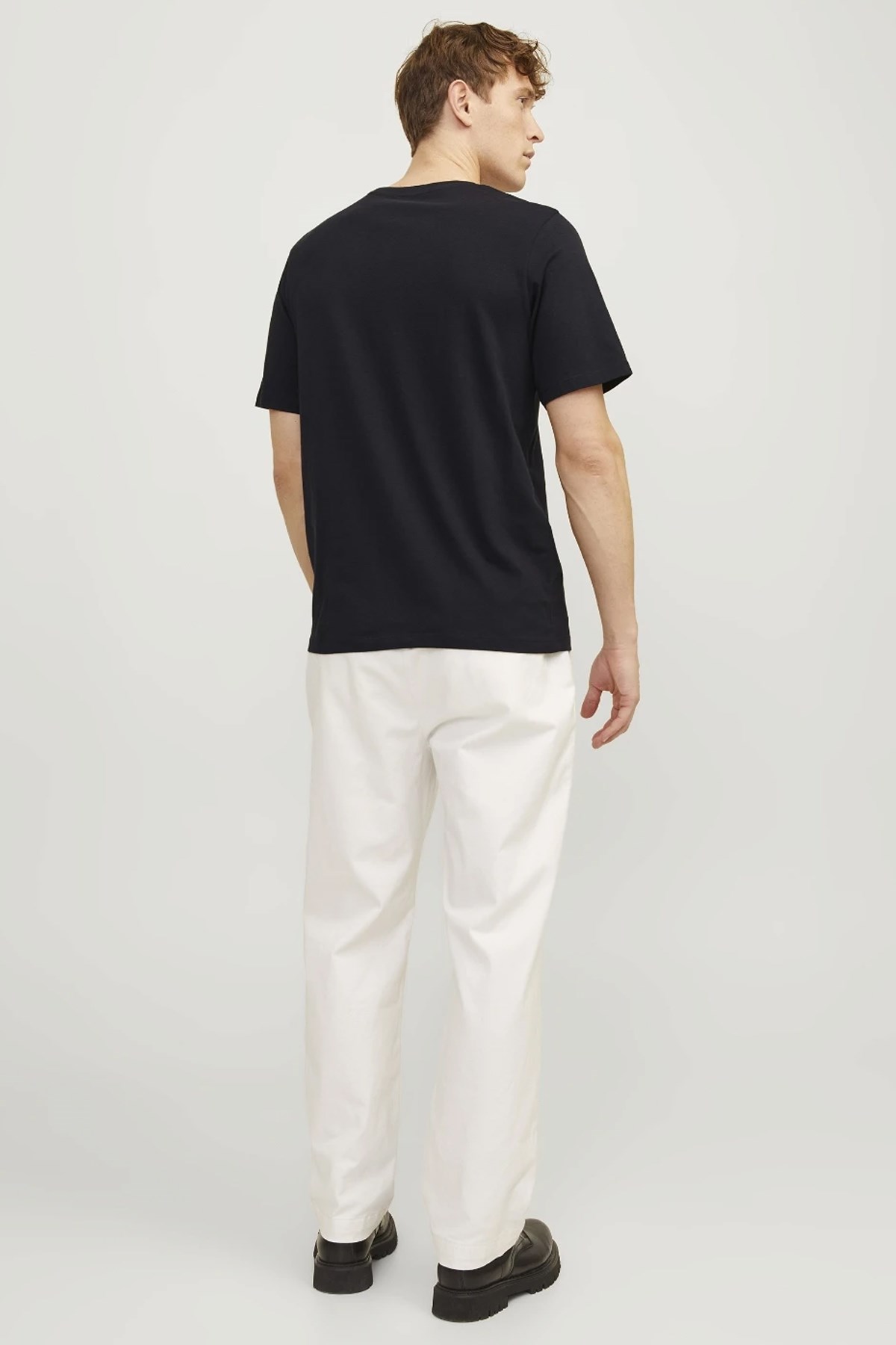 Jack & Jones Erkek Tişört 12256971 Siyah