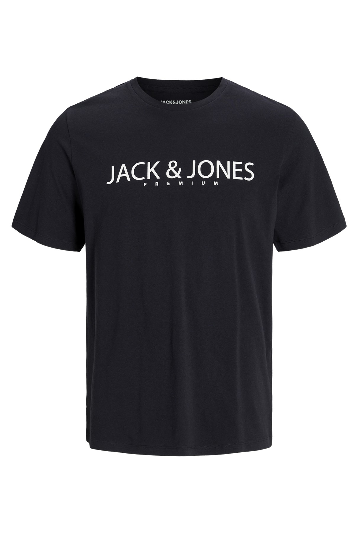 Jack & Jones Erkek Tişört 12256971 Siyah