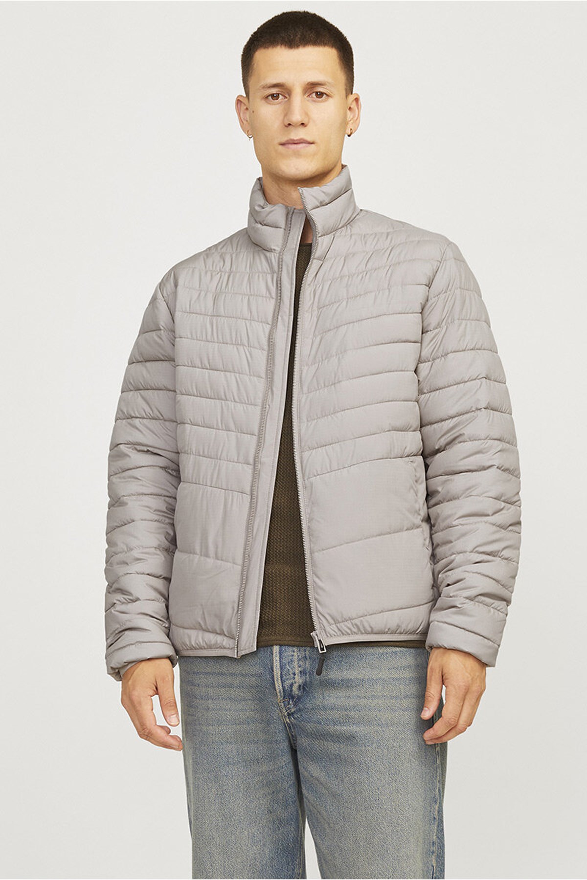 Jack & Jones Jjestate Erkek Mont 12256985 Gri