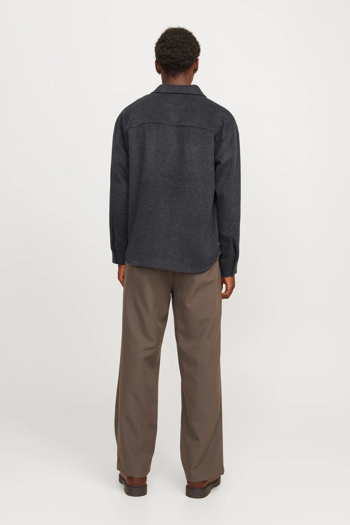 Jack & Jones Jjebradley Erkek Gömlek 12257199 Siyah