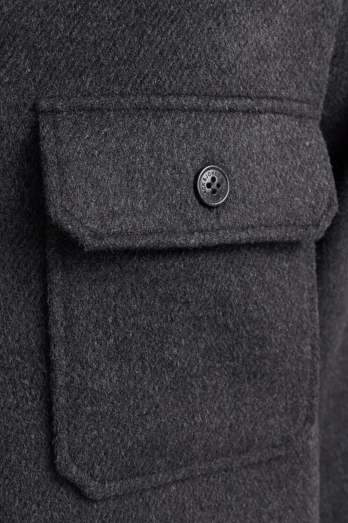 Jack & Jones Jjebradley Erkek Gömlek 12257199 Siyah