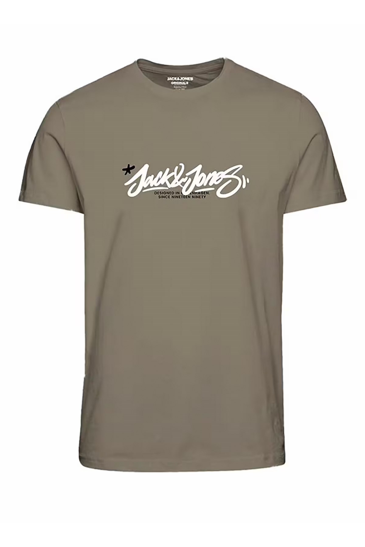 Jack & Jones Erkek Tişört 12258061 Bej