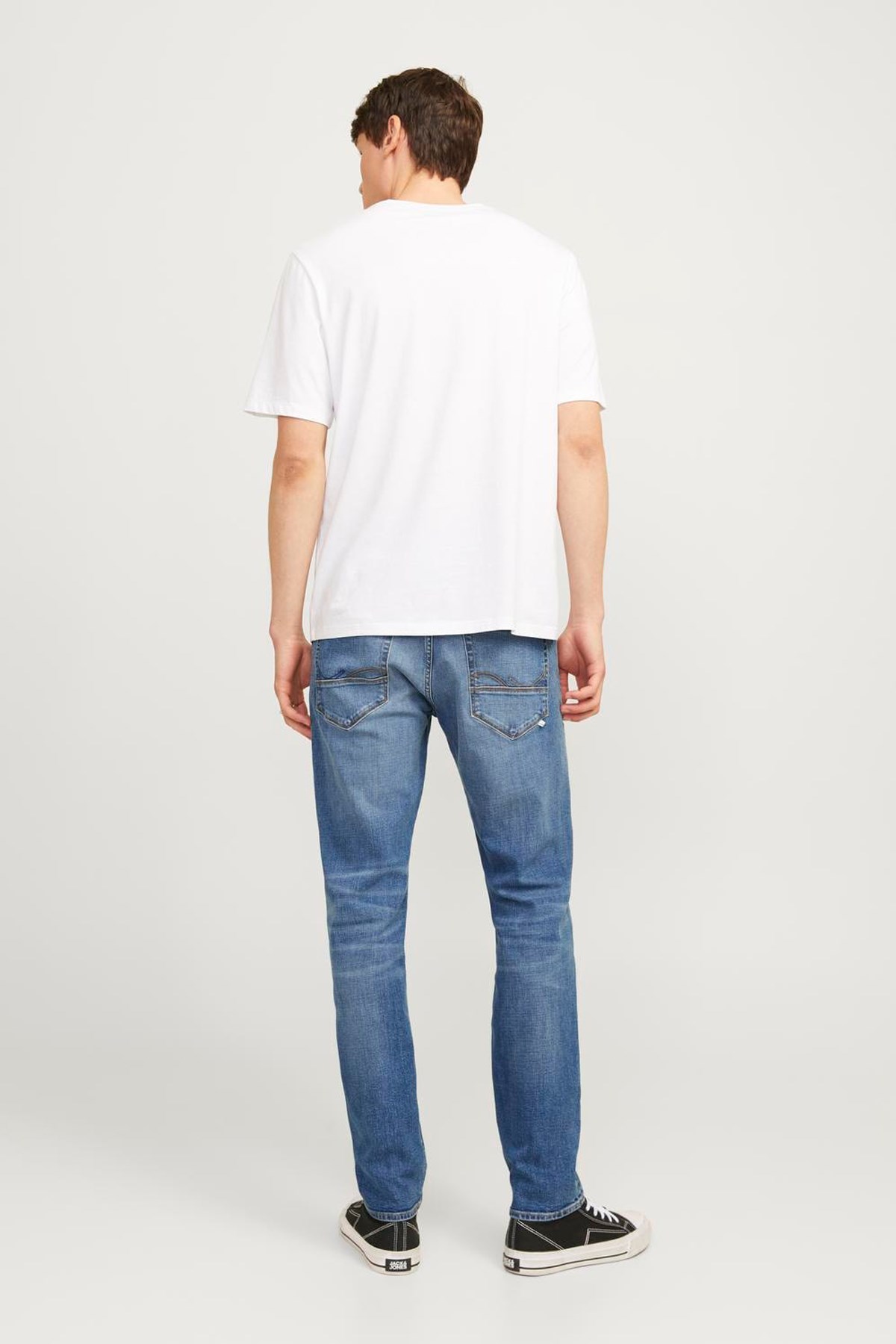 Jack & Jones Mike Fox Cb 056 Erkek Jean Pantolon 12258194 Mavi