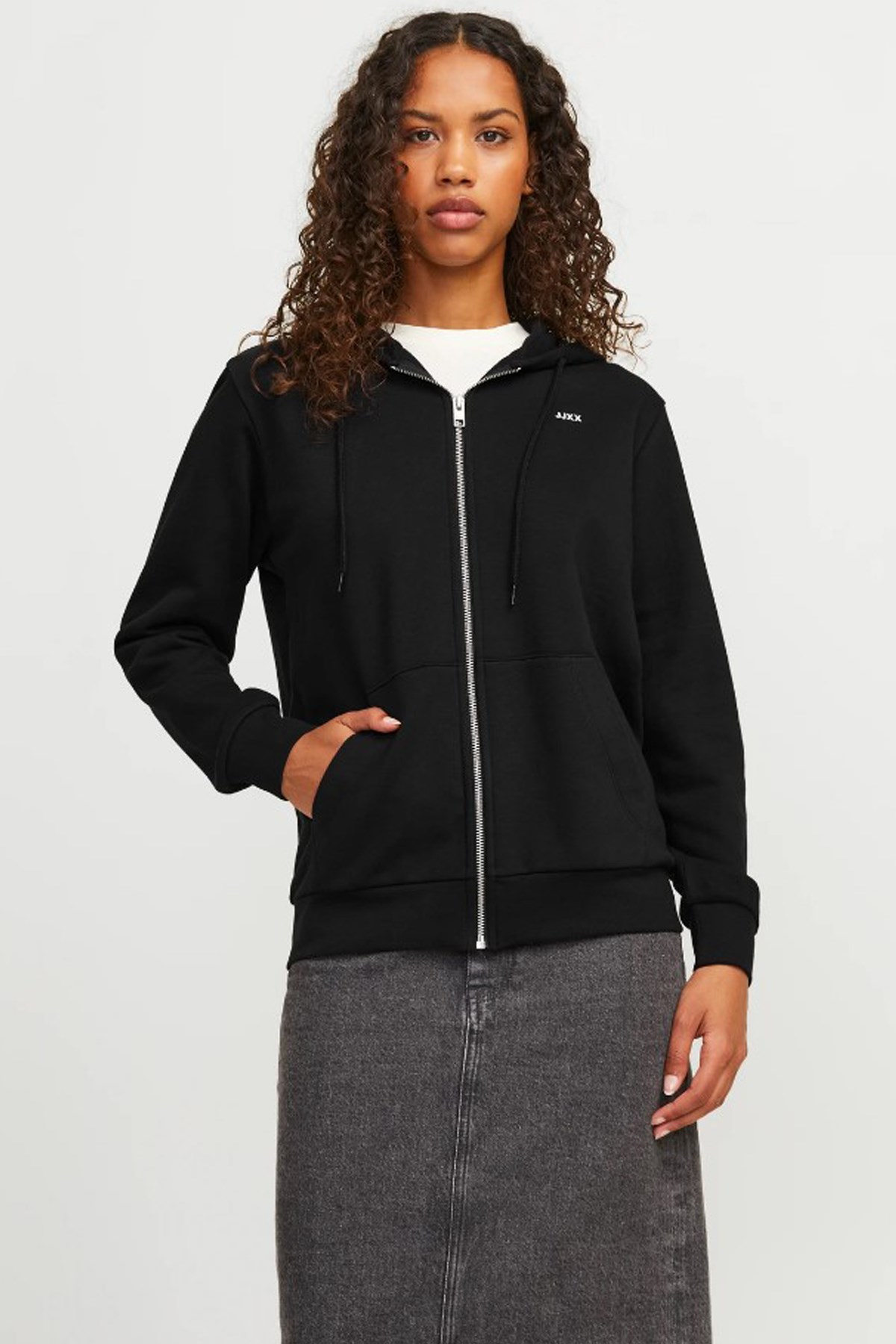 Jack & Jones Jxabbie Kadın Sweatshirt 12258320 Siyah