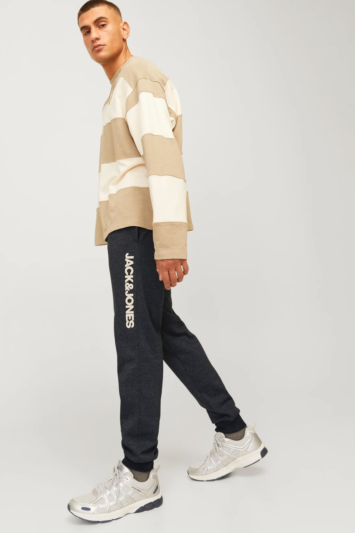 Jack & Jones Gordon Alvis Erkek Eşofman Alt 12258477 Siyah