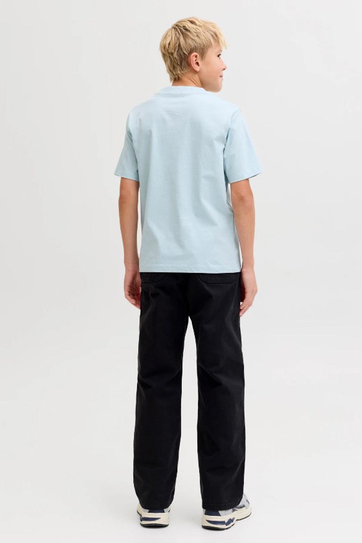 Jack & Jones Jjecaleb Çocuk Tişört 12258924 Açık Mavi