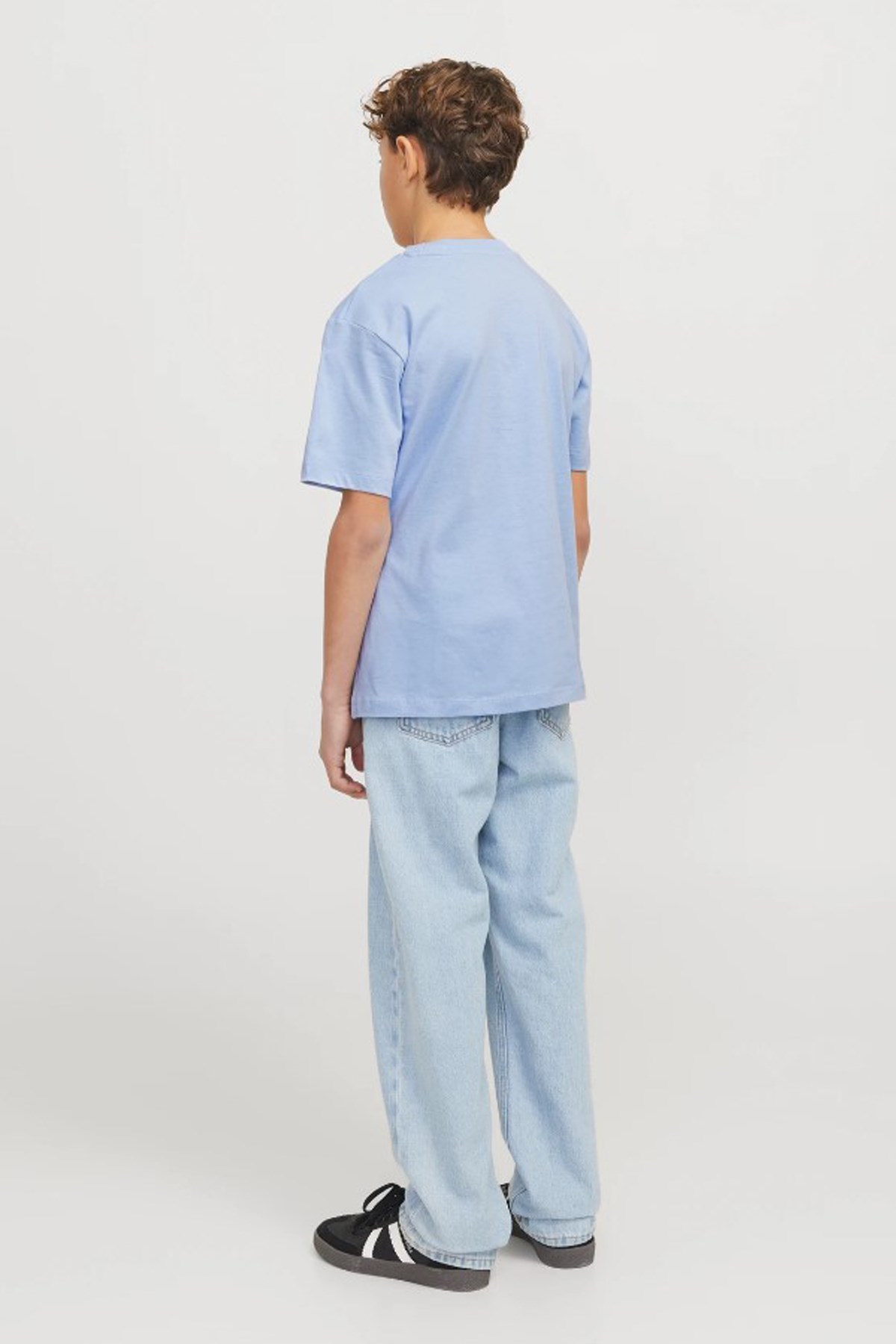 Jack & Jones Jjecaleb Çocuk Tişört 12258924 Mavi