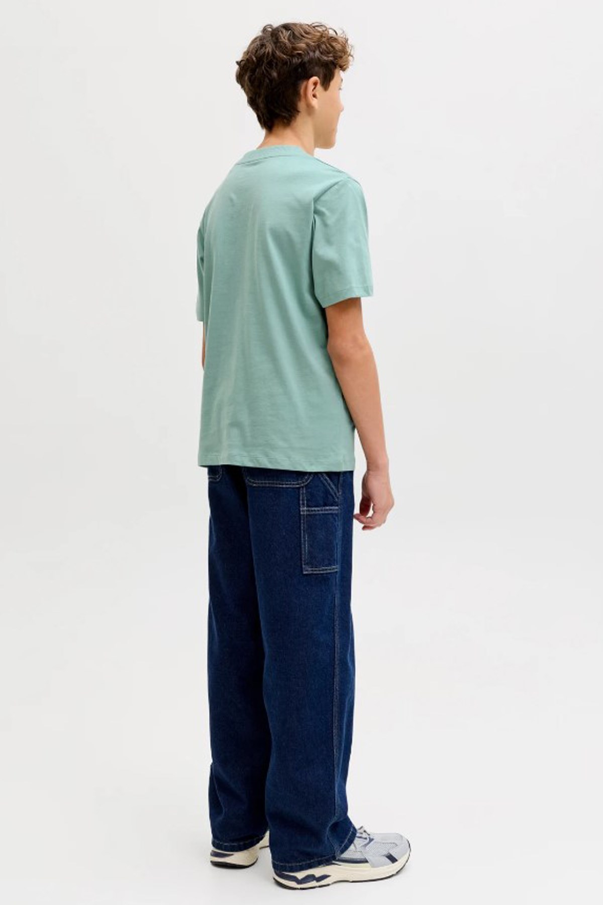Jack & Jones Jjecaleb Çocuk Tişört 12258924 Yeşil