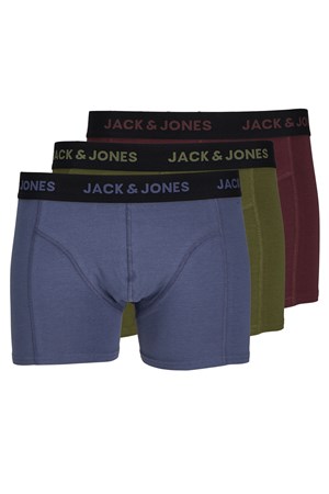Jack & Jones Jacteo Solid 3'lü Boxer 12259080