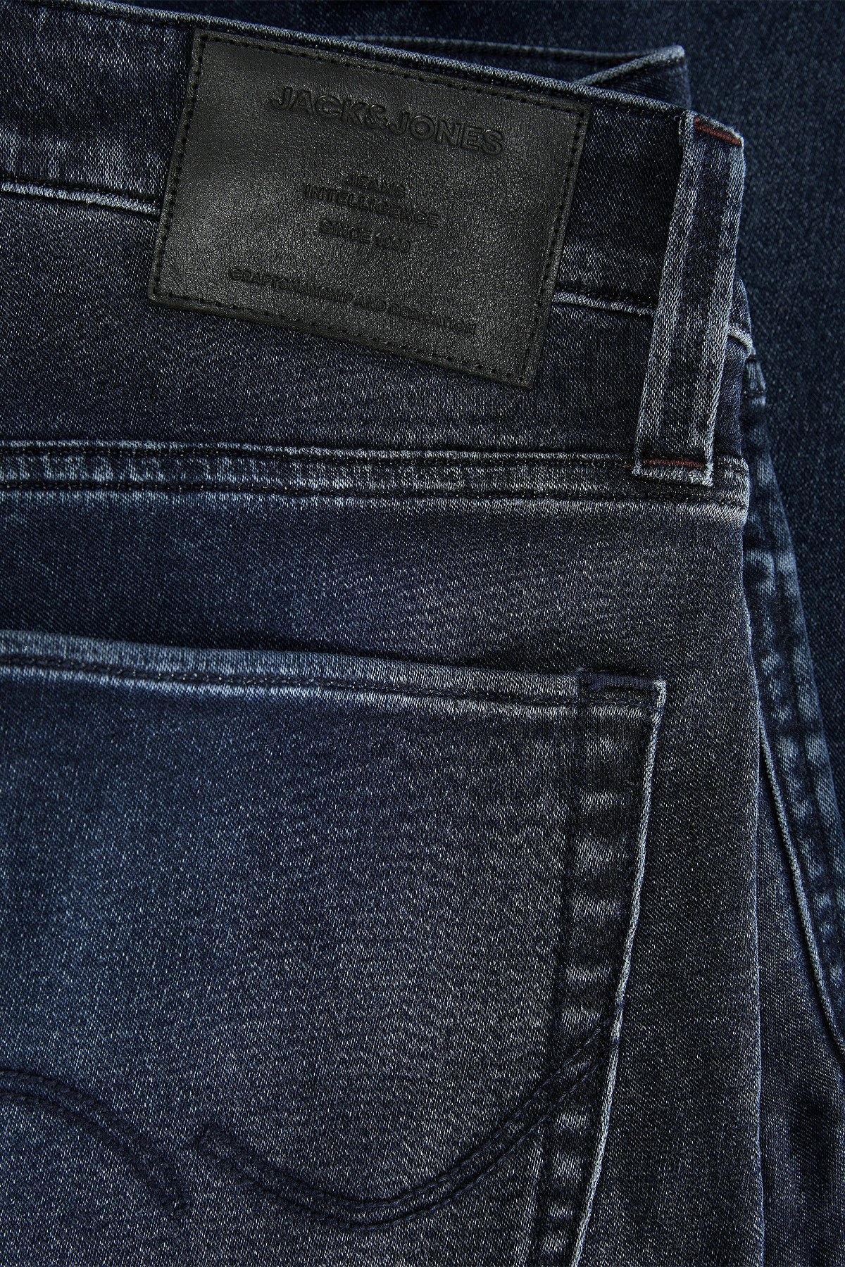 Jack & Jones Glenn İcon I.K Sq 849 Erkek Jean 12259118 Mavi