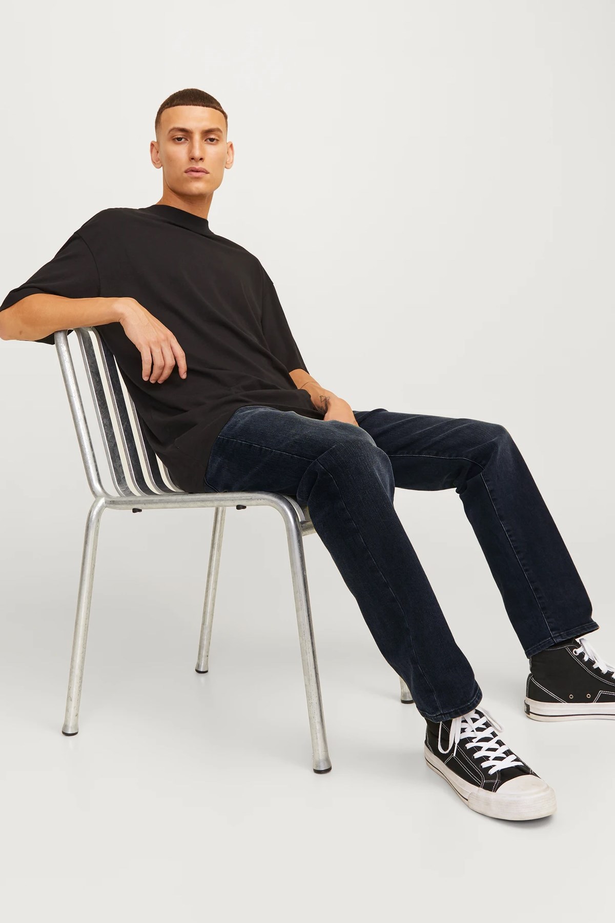 Jack & Jones Chris Con I.K. Sq 025 Jean Pantolon 12259169 Mavi