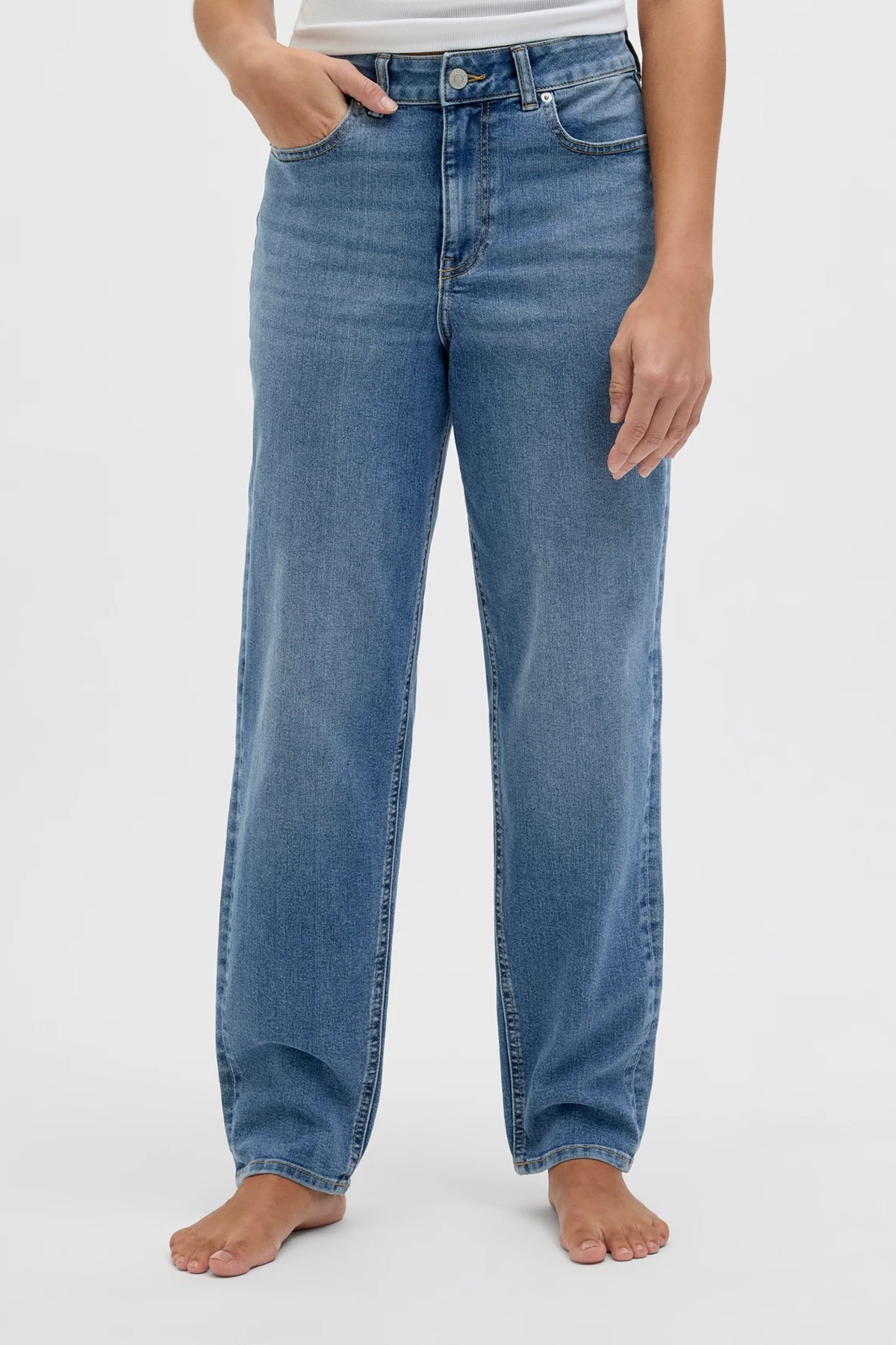 Jack & Jones Jxlisbon Kadın Jean Mavi