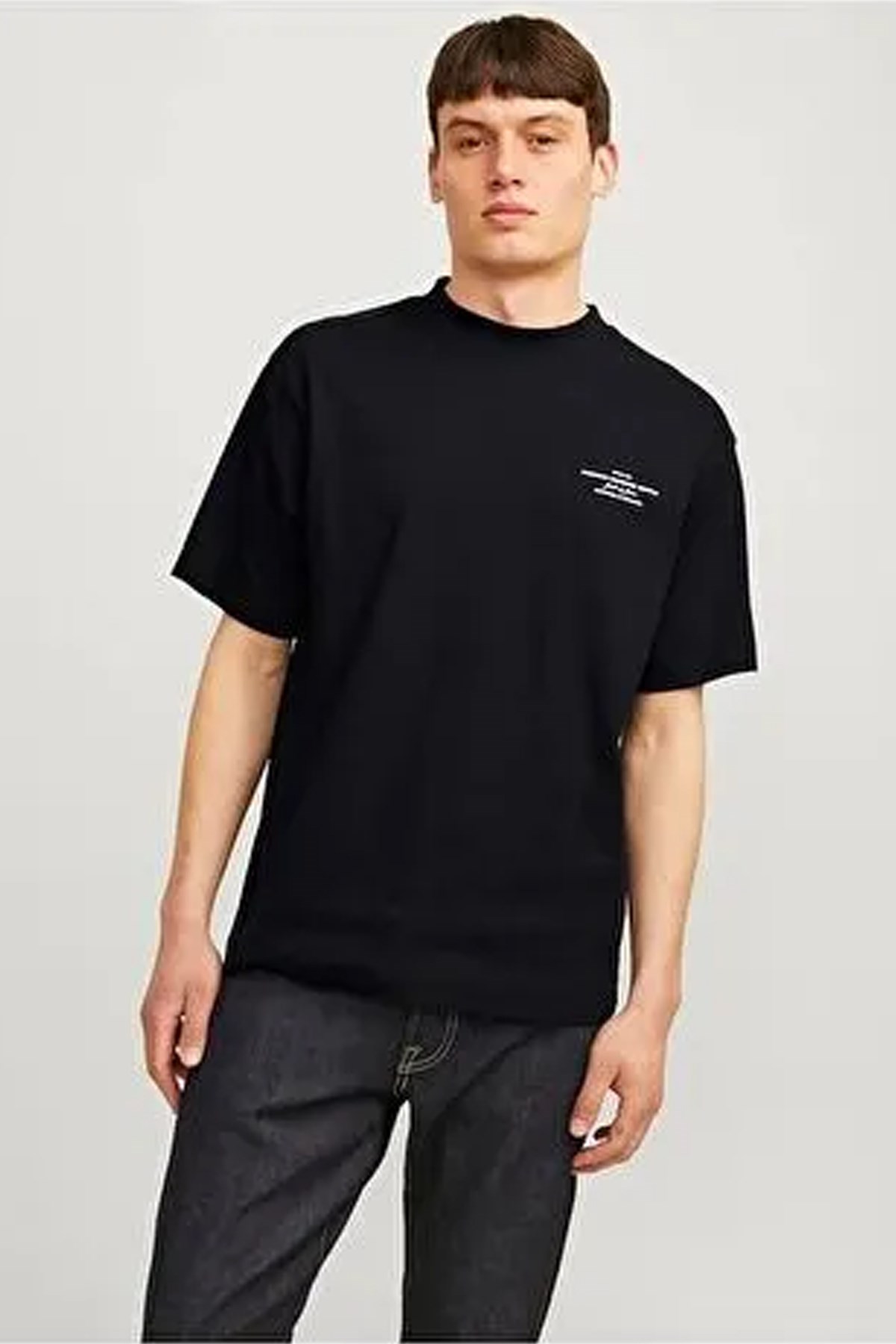 Jack & Jones Jprblachad Erkek Tişört 12259357 Siyah