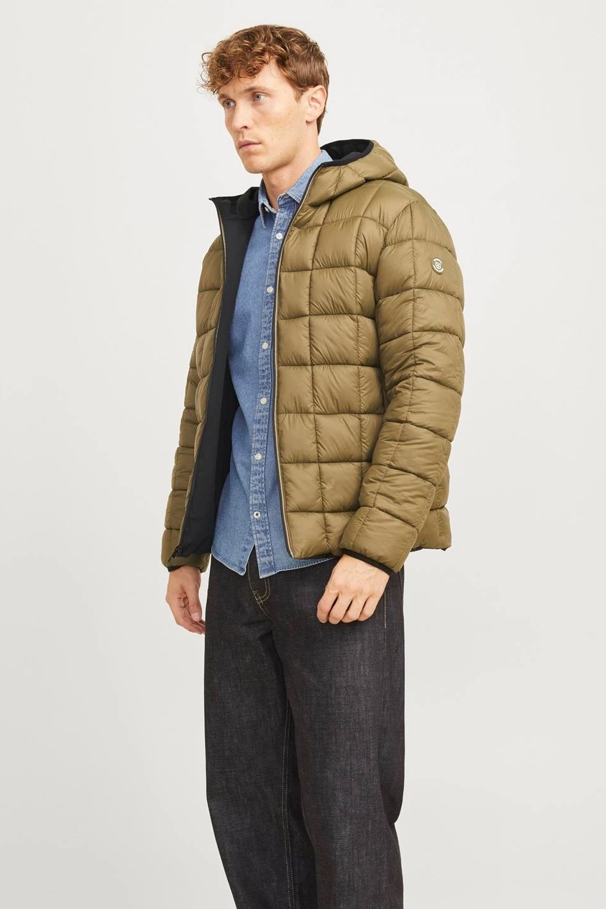Jack & Jones Prblubrook Çift Taraflı Erkek Mont 12259367 Siyah