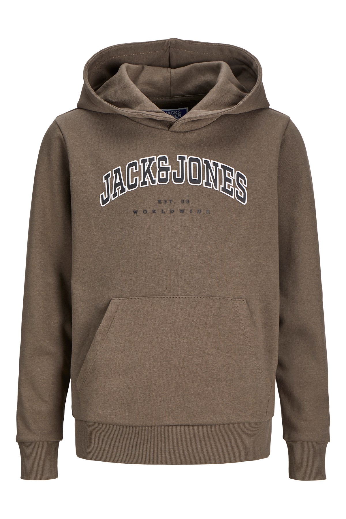 Jack & Jones Çocuk Jjecaleb Sweatshirt 12259564 Kahverengi