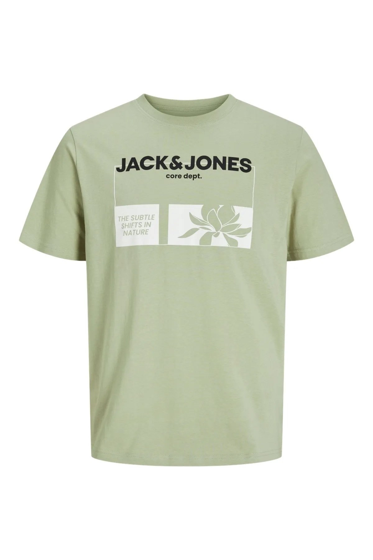 Jack & Jones Erkek Tişört 12259901 Yeşil