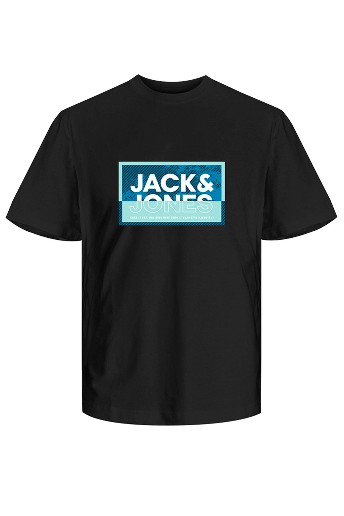 Jack & Jones Erkek Tişört 12259908 Siyah