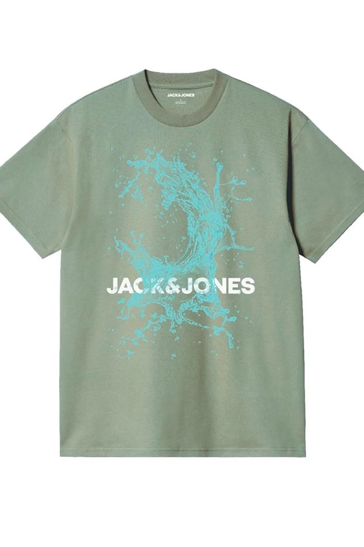 Jack & Jones Erkek Tişört 12259914 Yeşil
