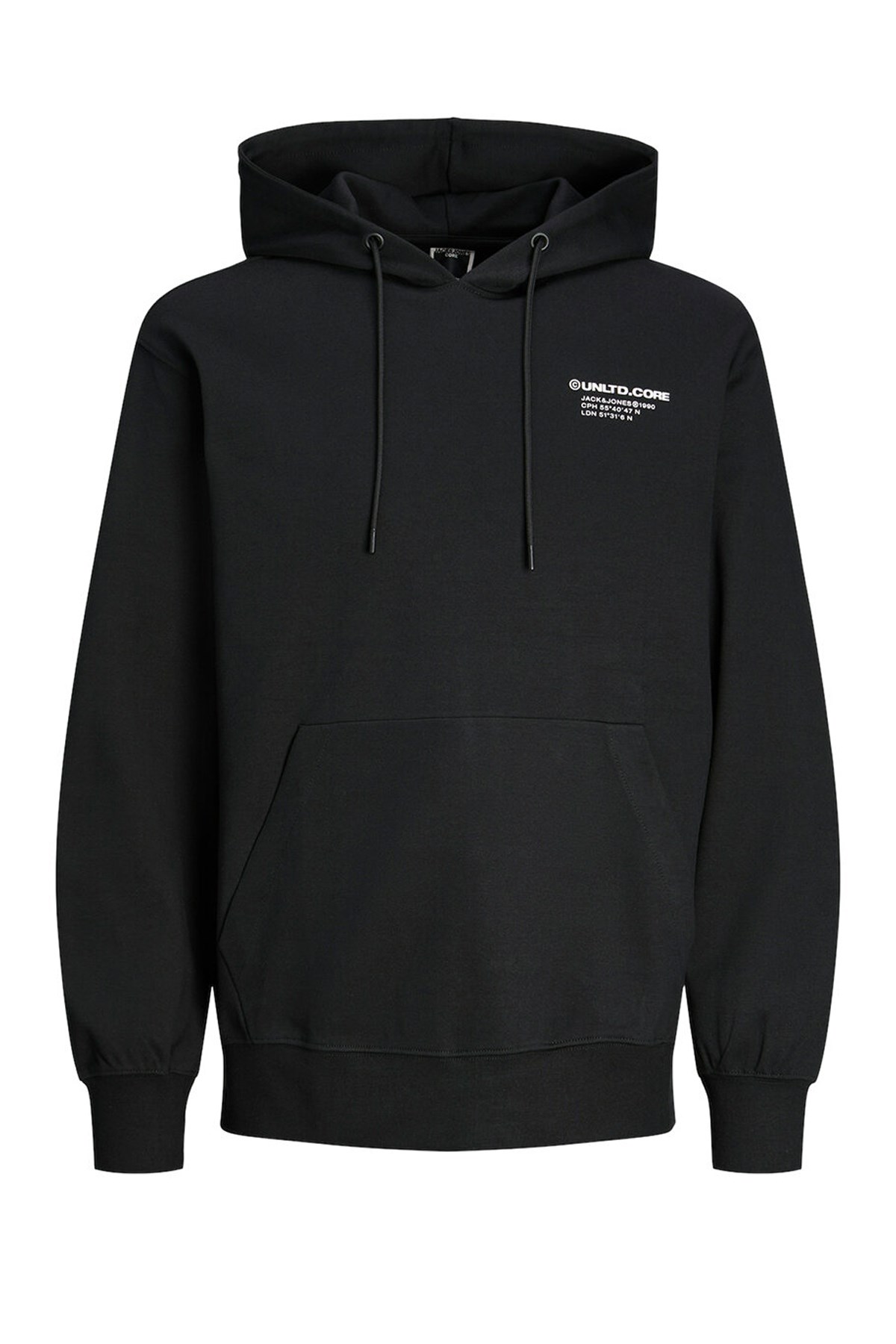 Jack & Jones Aero Kapüşonlu Erkek Sweat 12260010 Siyah