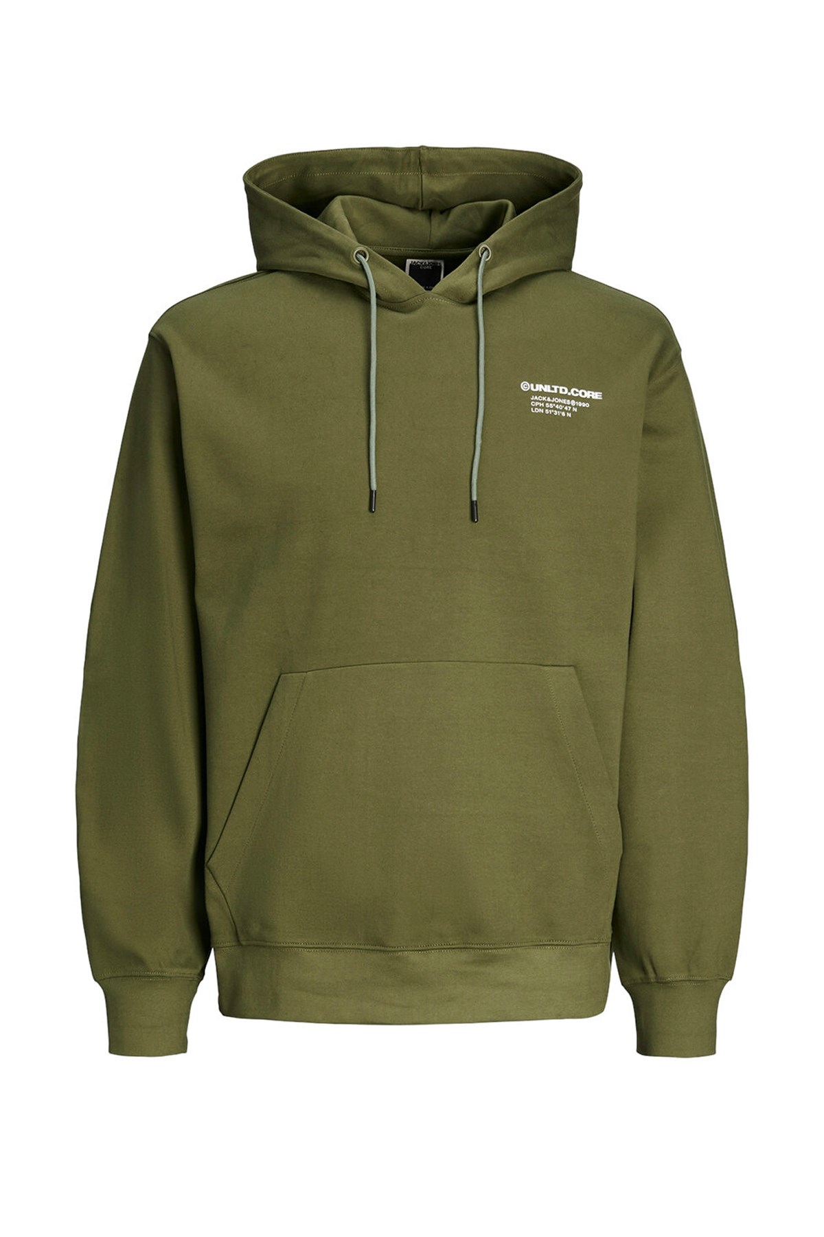 Jack & Jones Aero Kapüşonlu Erkek Sweat 12260010 Yeşil