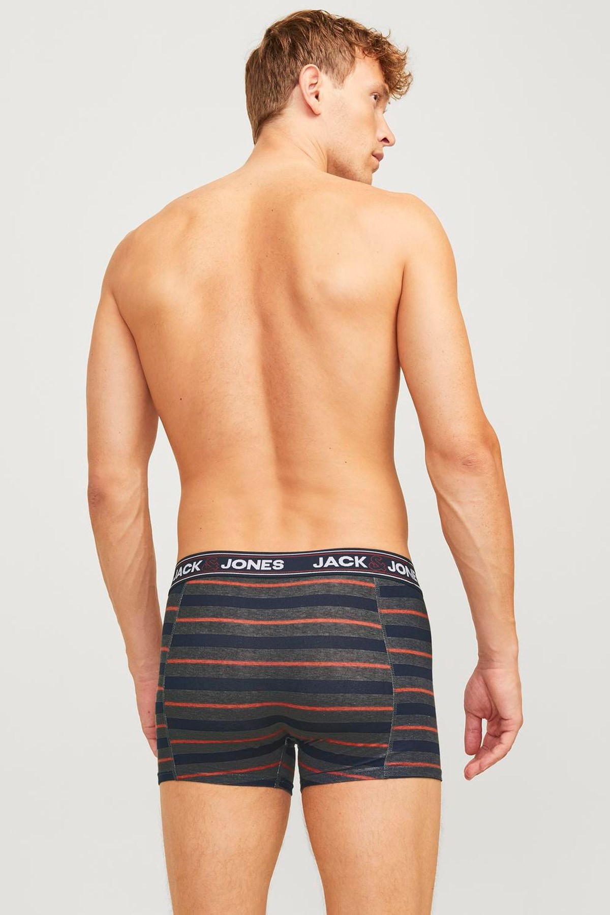 Jack & Jones Jacjohn Trunks 3'lü Boxer 12260059 Lacivert
