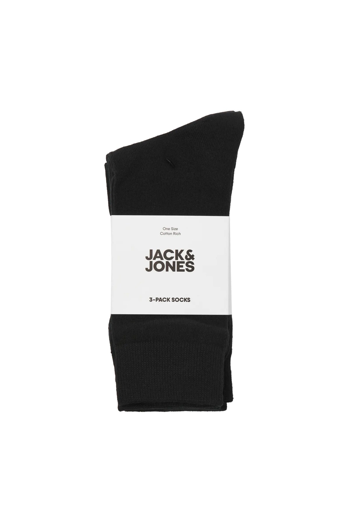 Jack & Jones Jacrafael 3'lü Erkek Çorap 12260075 Siyah