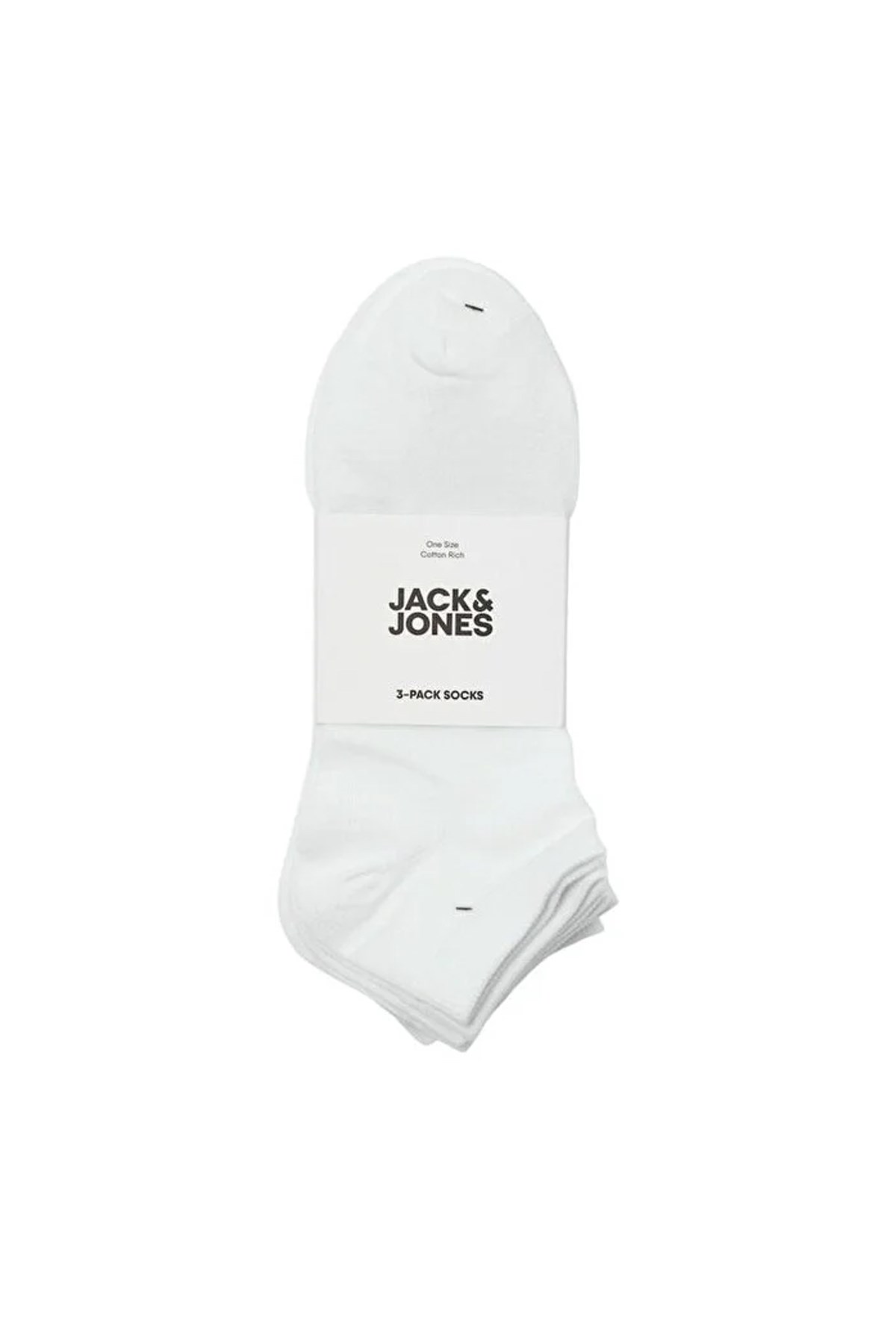 Jack & Jones 3'lü Erkek Çorap 12260079 Beyaz