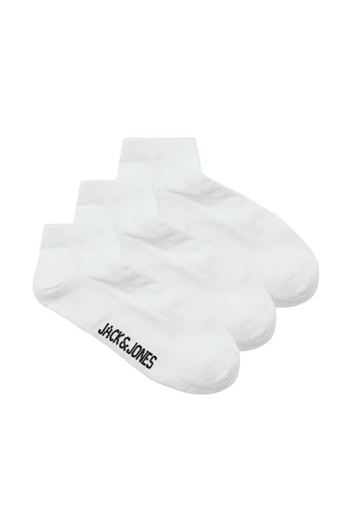 Jack & Jones 3'lü Erkek Çorap 12260079 Beyaz