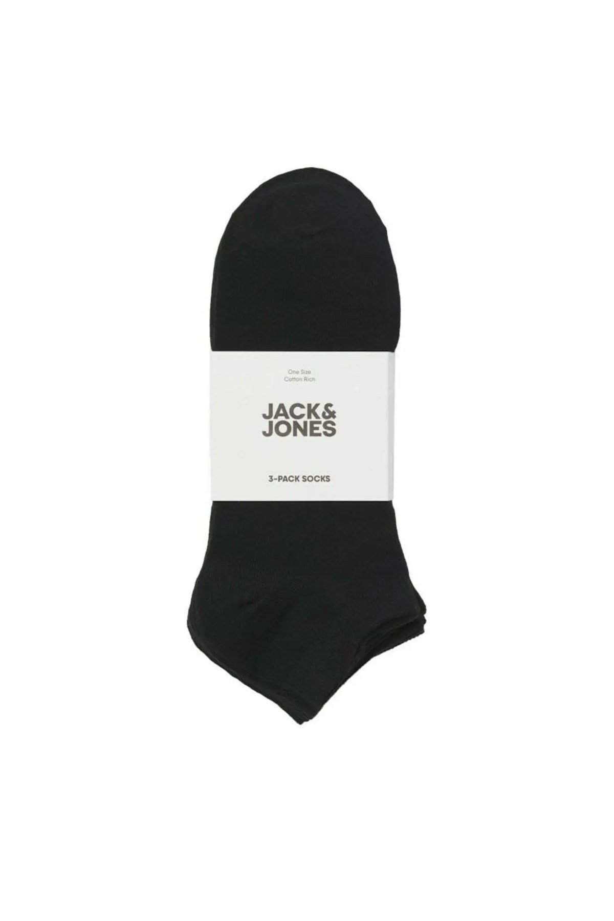 Jack & Jones 3'lü Erkek Çorap 12260079 Siyah