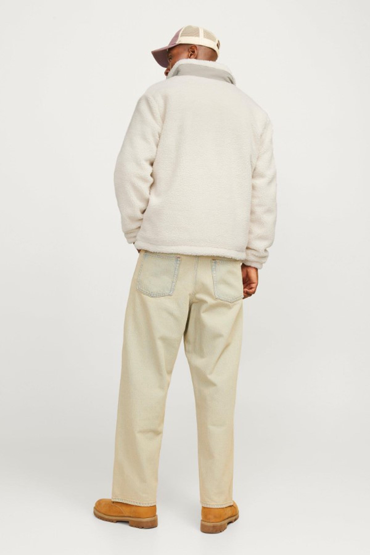 Jack & Jones Jorvesterbro Teddy Mont 12260450 Beyaz