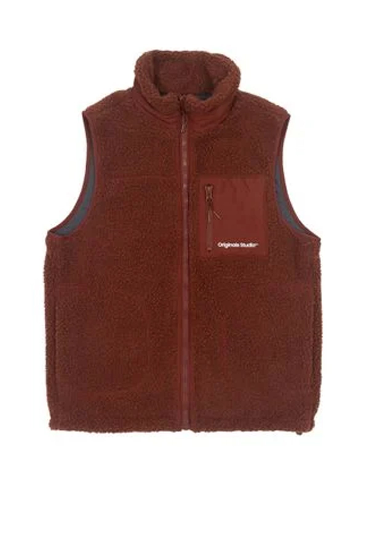 Jack & Jones Jorvesterbro Teddy Bodywarmer Yelek 12260453 Kahverengi