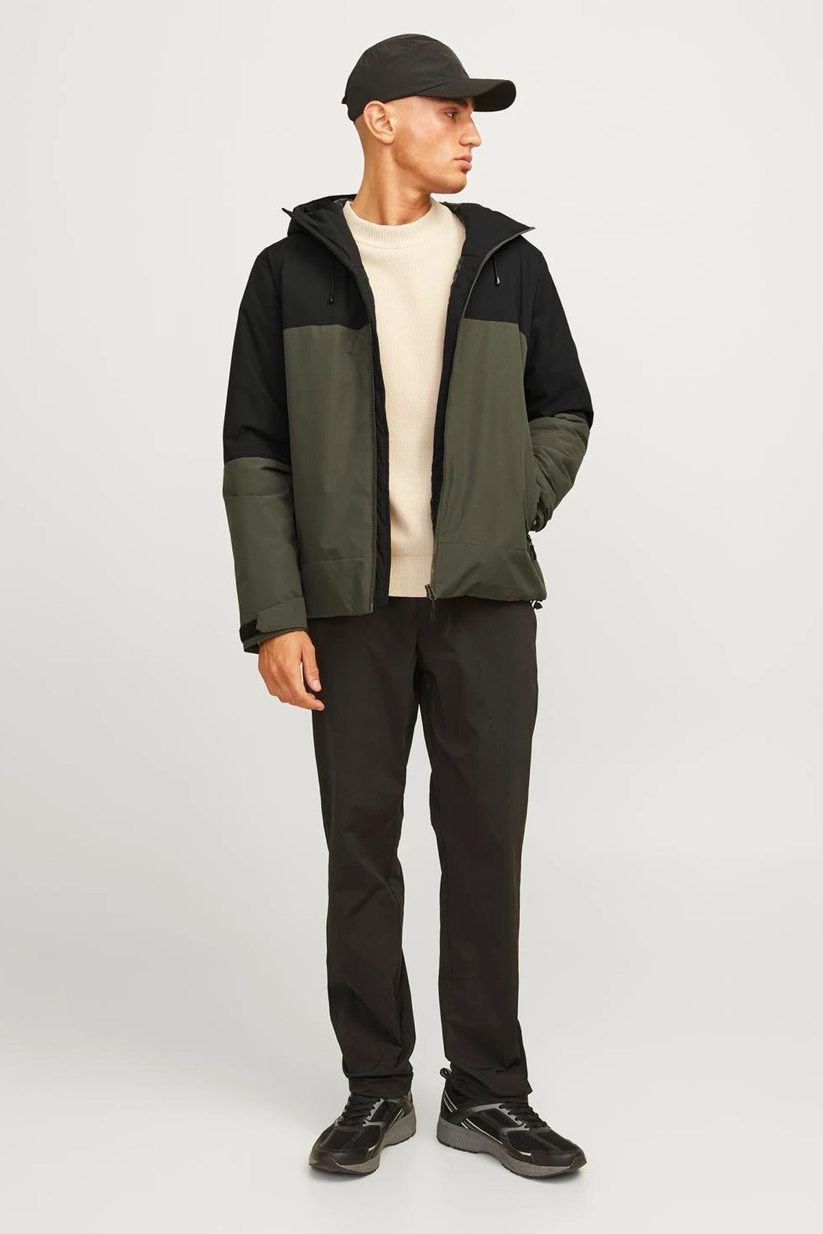 Jack & Jones Coaiden Transitional Erkek Mont 12260486 Antrasit