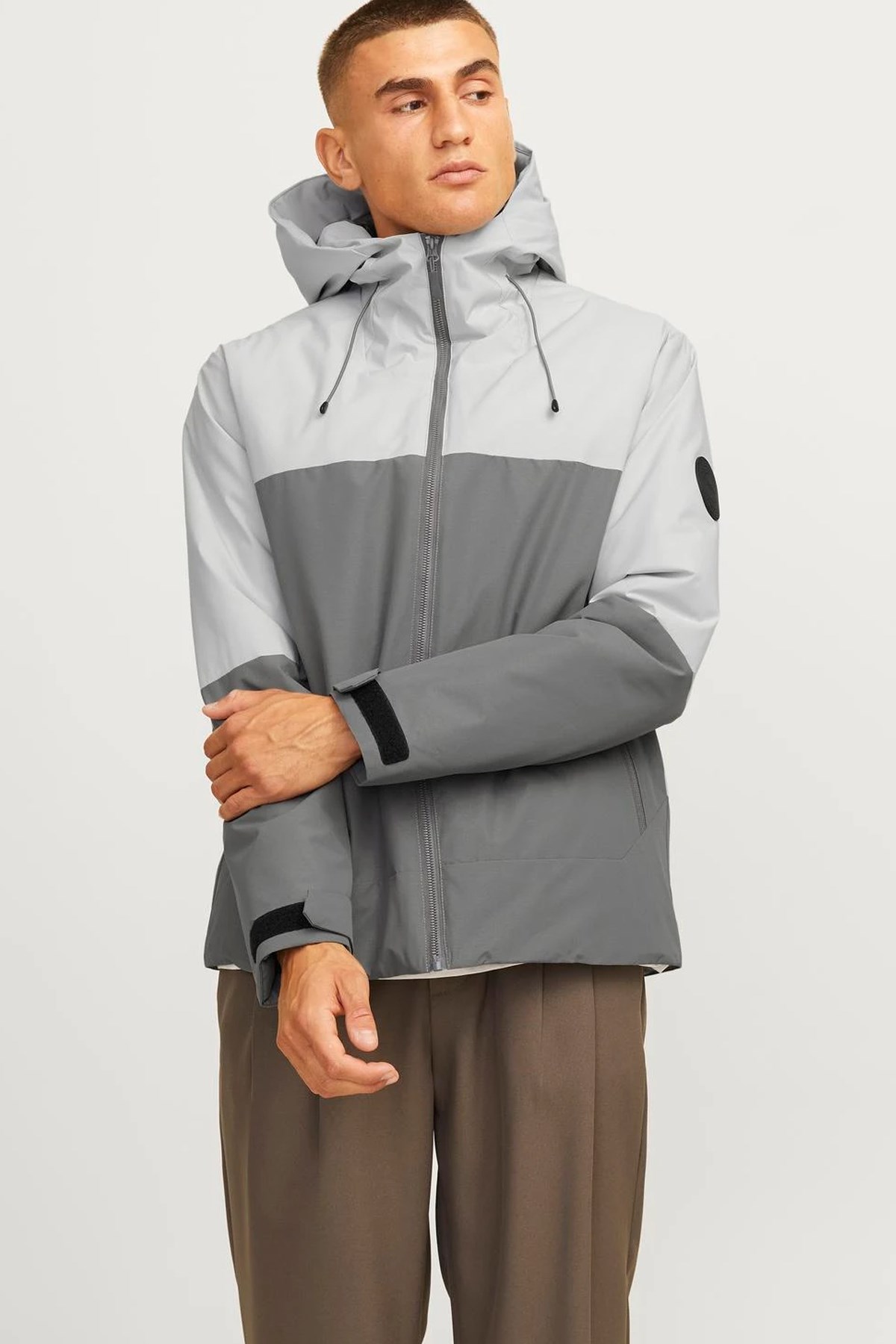 Jack & Jones Coaiden Transitional Erkek Mont 12260486 Gri
