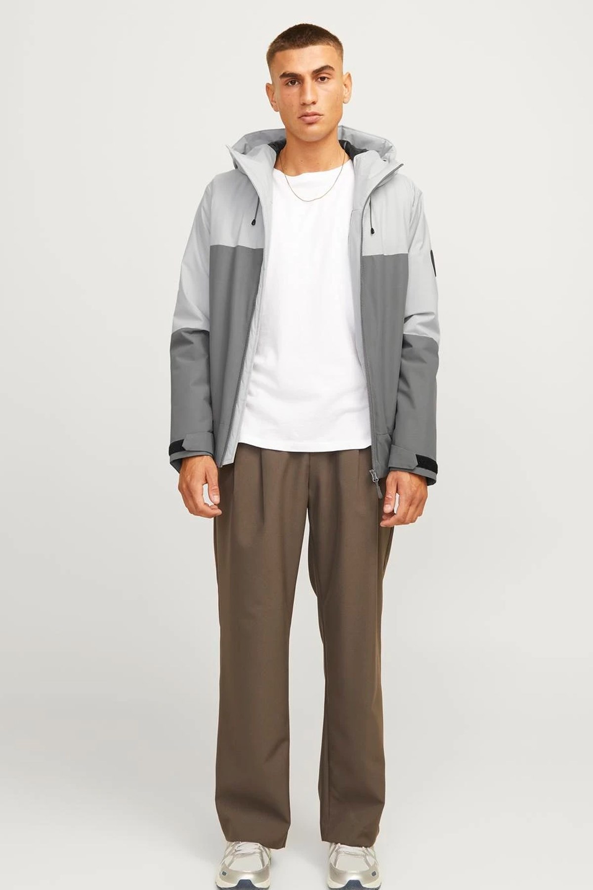 Jack & Jones Coaiden Transitional Erkek Mont 12260486 Gri